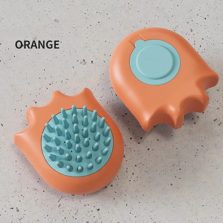 Transform Bath Time with Our Pet Bath Massage Brush