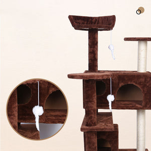 Luxury Villa Climbing Frame Interactive Pet Toy: Elevate Your Cat's Playtime!