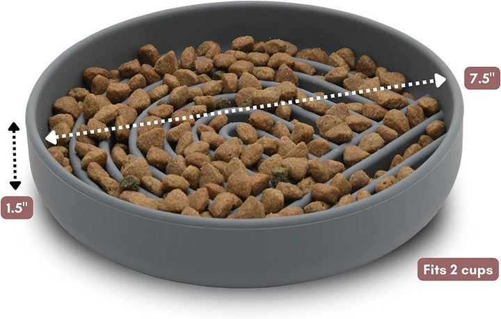 Enhance Your Pet's Dining Experience with Our Simple Fashion Pet Slow Feeding Bowl