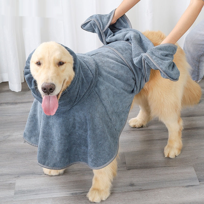 Pet Cotton Water Absorbent Quick Dry Bath Towel
