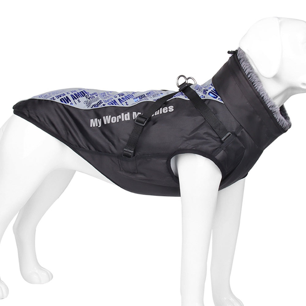Warm Waterproof Reflective Pet Shell Jacket Outdoor Wear