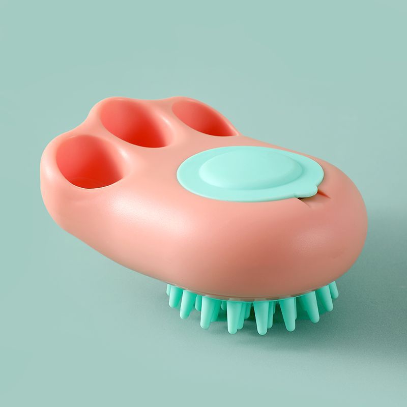 Pet Claw Bath Massage Brush Comb Cleaning Tool