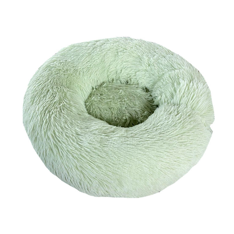 Soft Thick Plush Round Pet Bed Sleep Mat