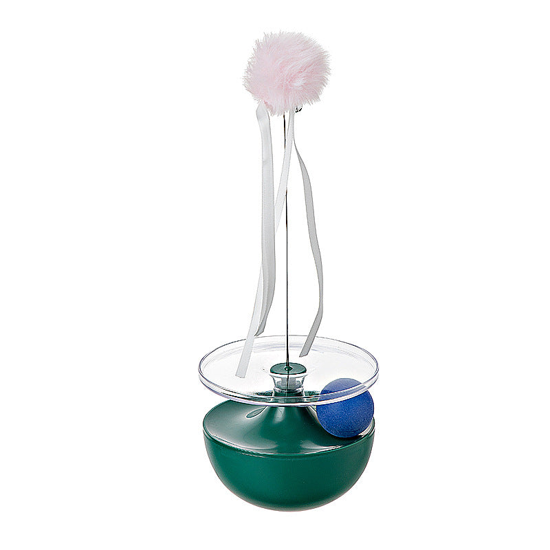 Self Upright Funny Stick Tumbler Interactive Pet Toy