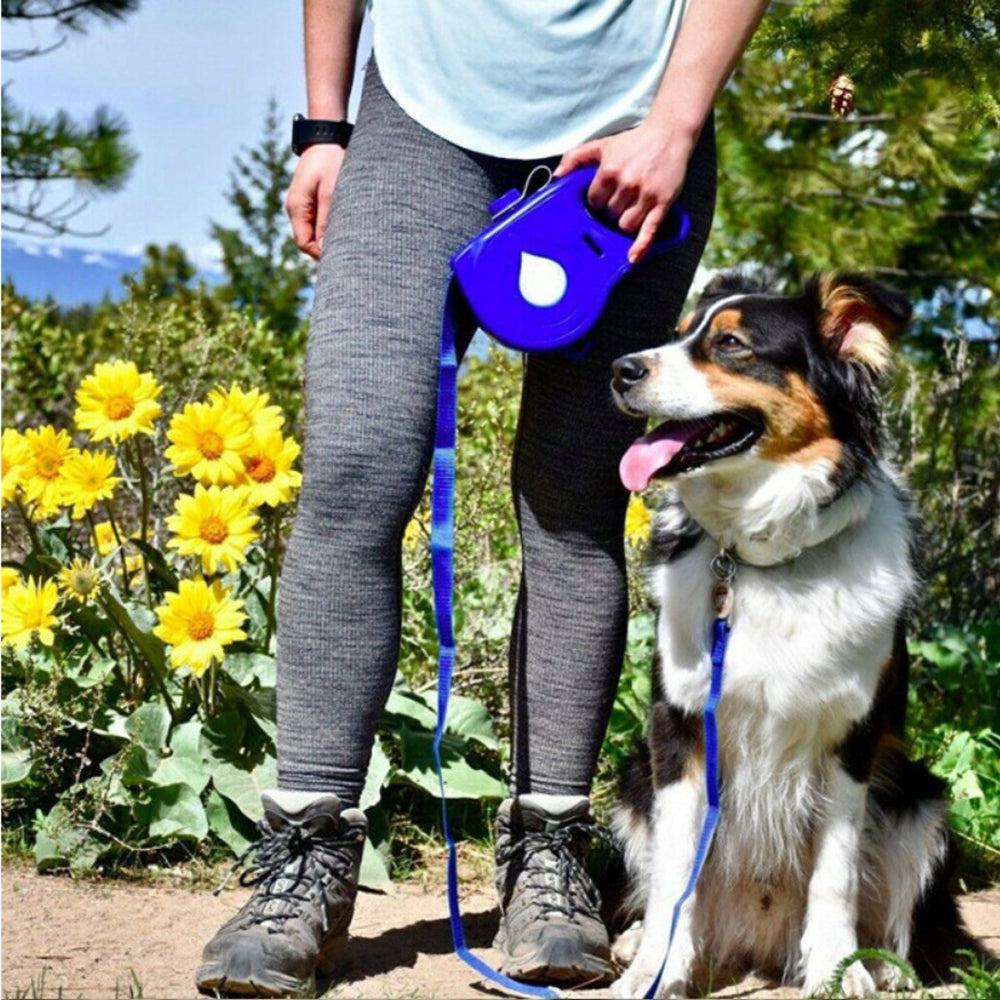 Automatic Retractable Multifunctional Pet Leash For Portable Walks