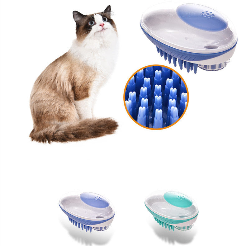 Pet Bath Hair Removal Massage Brush Grooming Tool