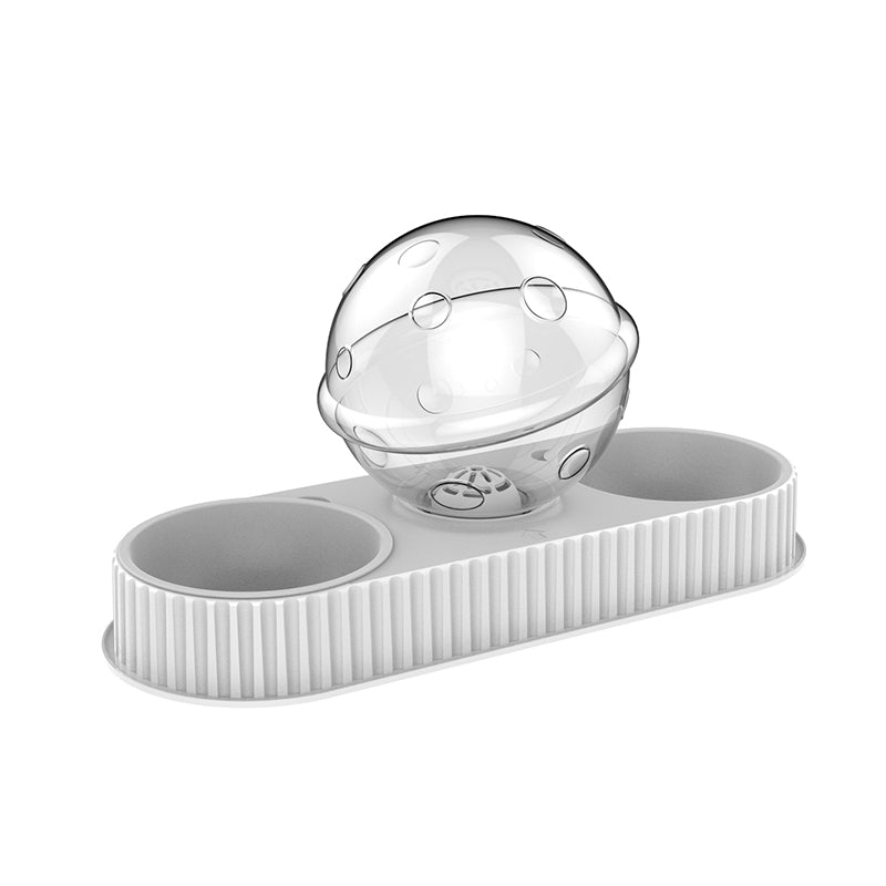 Automatic Plastic Pet Feeding Water Bowl Dispenser