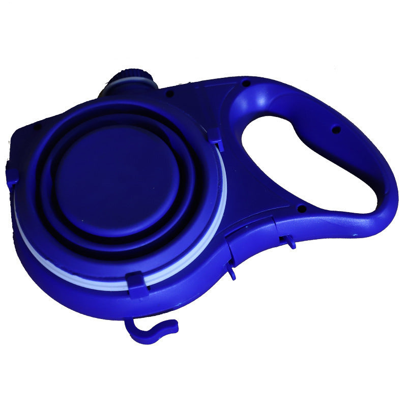 Multifunction Portable Pet Leash With Water Bottle