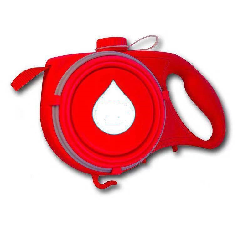 Multifunction Portable Pet Leash With Water Bottle