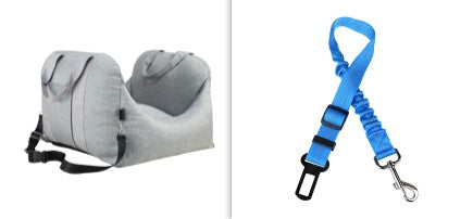 Waterproof Pet Car Seat Carrier Travel Safety Basket Bed