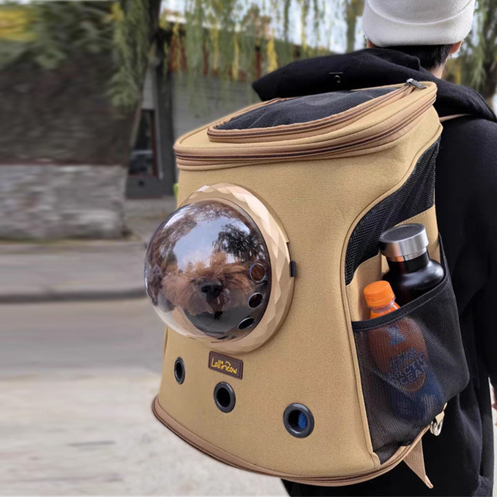Portable Pet Carrier Backpack For Medium Pets Travel Bag