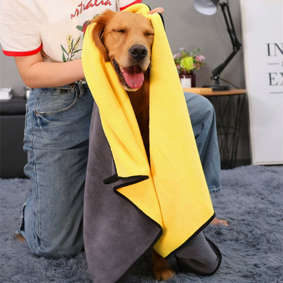 Pet Super Absorbent Quick Dry Bath Towel Extra Large