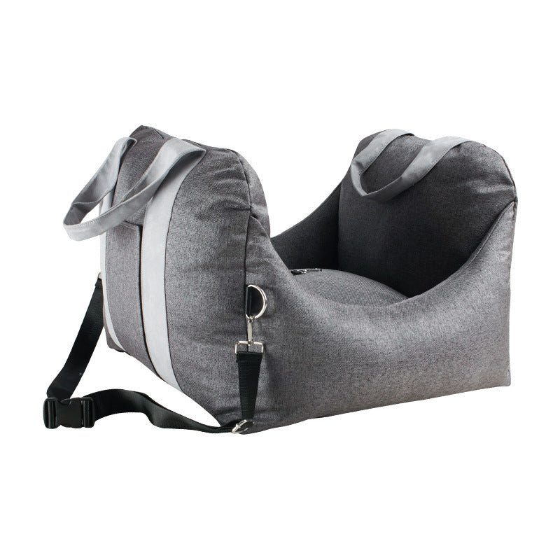Waterproof Pet Car Seat Carrier Travel Safety Basket Bed