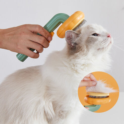 Pet Self Cleaning Slicker Brush Detangling Grooming Tool