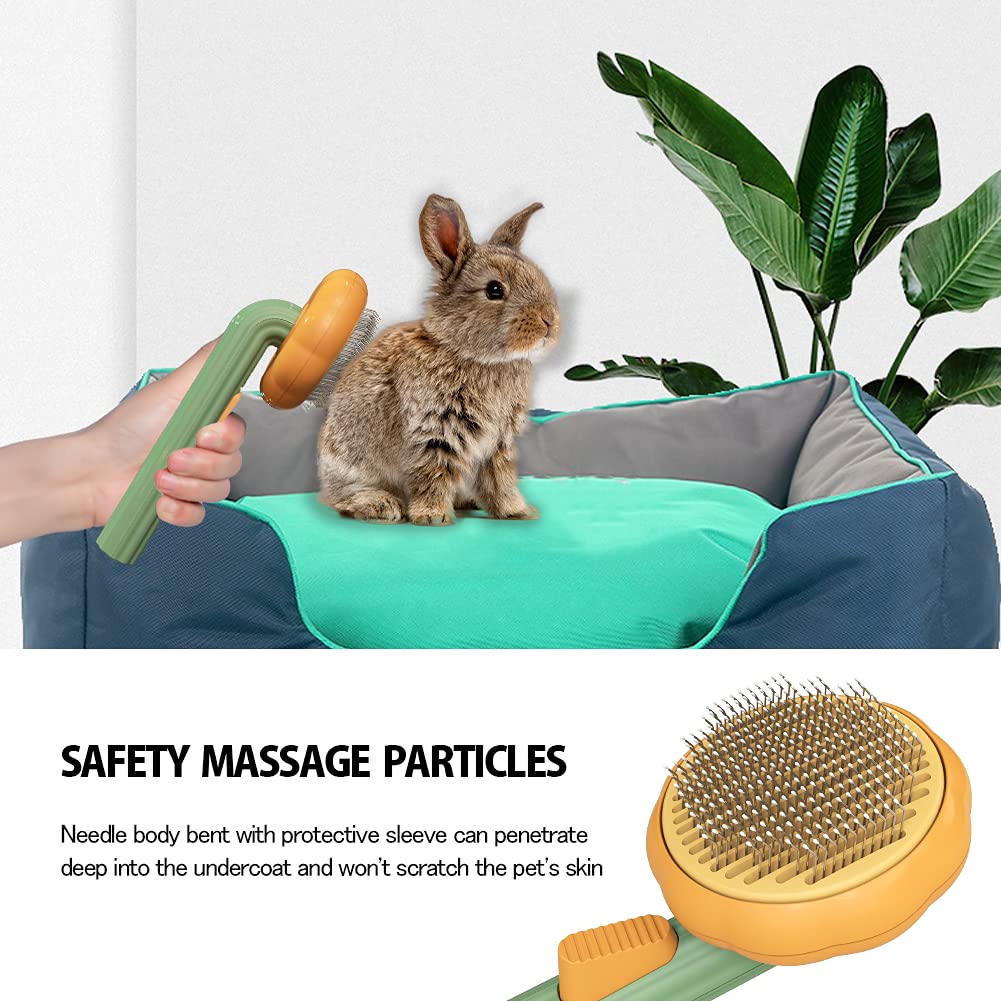 Pet Self Cleaning Slicker Brush Detangling Grooming Tool