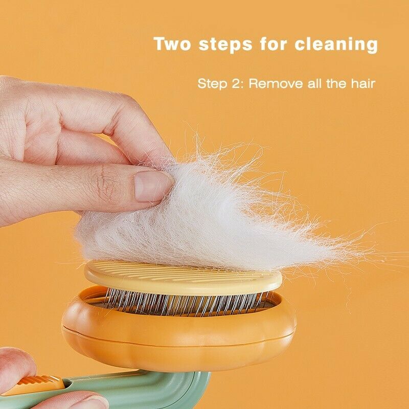 Pet Self Cleaning Slicker Brush Detangling Grooming Tool