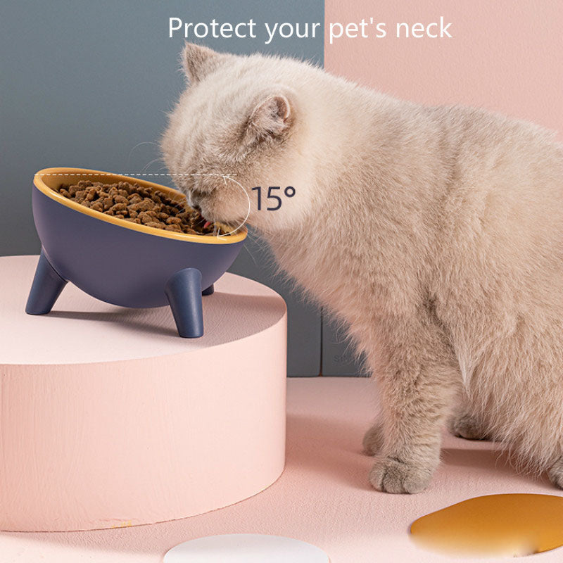 Pet Feeding Bowl Stand Nordic Style Food Feeder Set
