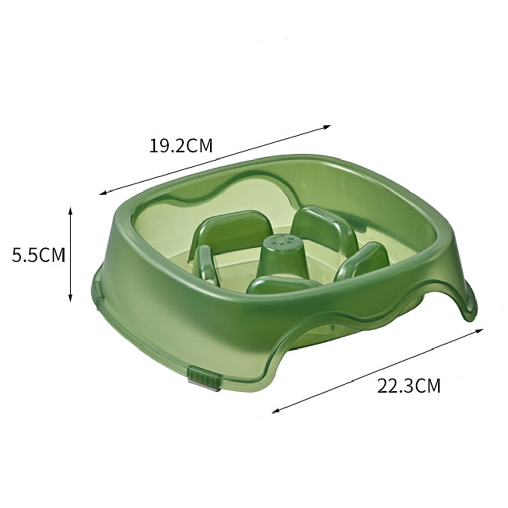 Pet Slow Feeding Bowl Anti Choking Water Feeder