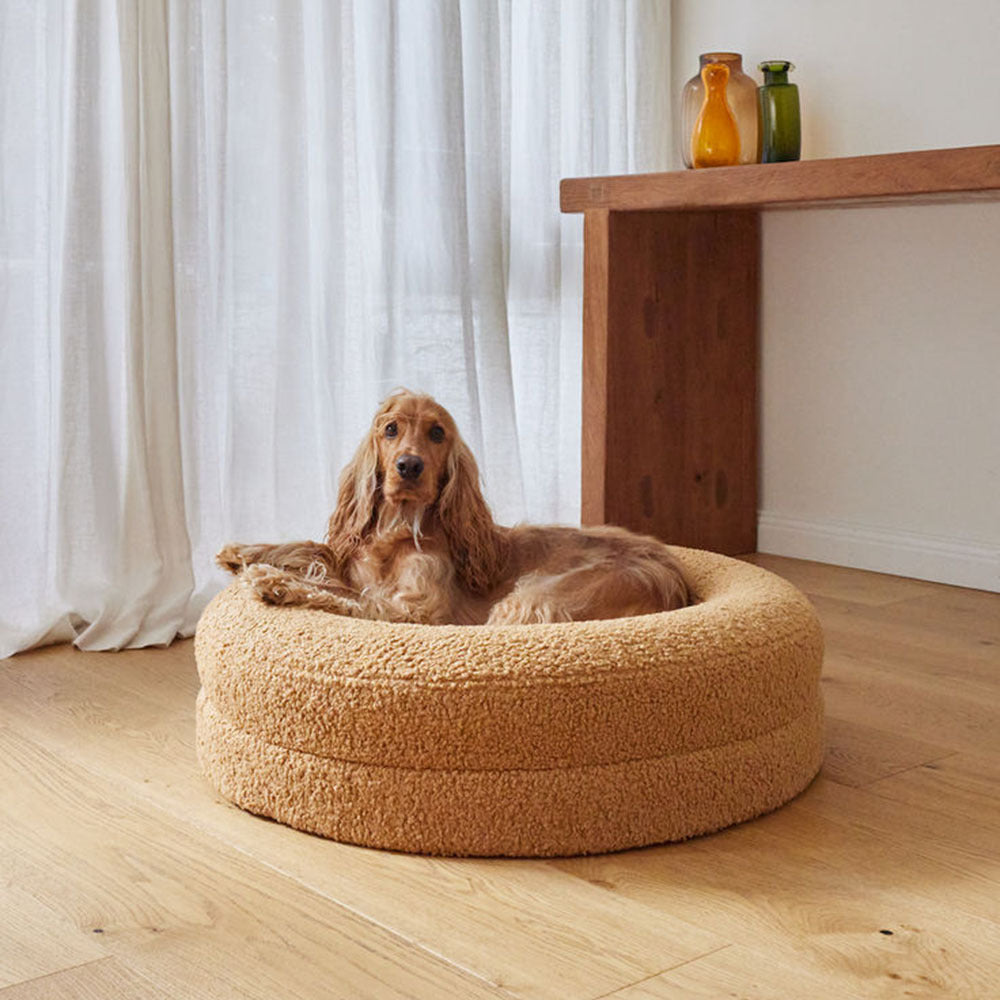 Solid Color Leisure Pet Round Bed Nest