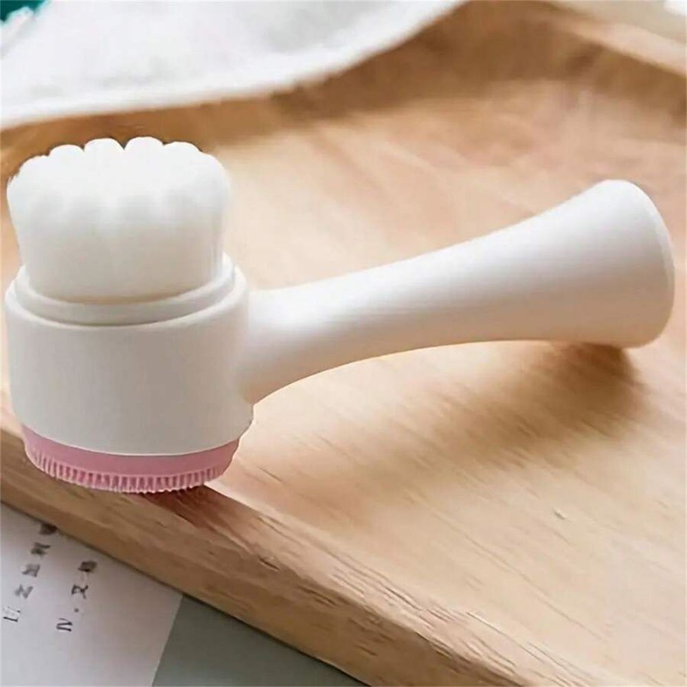 Nylon Pet Paw Brush Gentle Grooming Massage Cleaning Tool