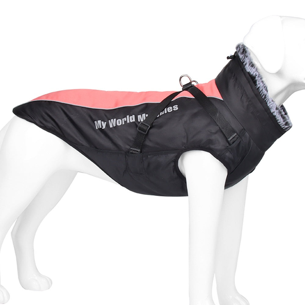 Warm Waterproof Reflective Pet Shell Jacket Outdoor Wear