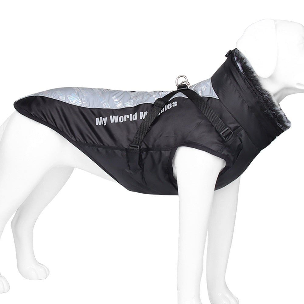 Warm Waterproof Reflective Pet Shell Jacket Outdoor Wear