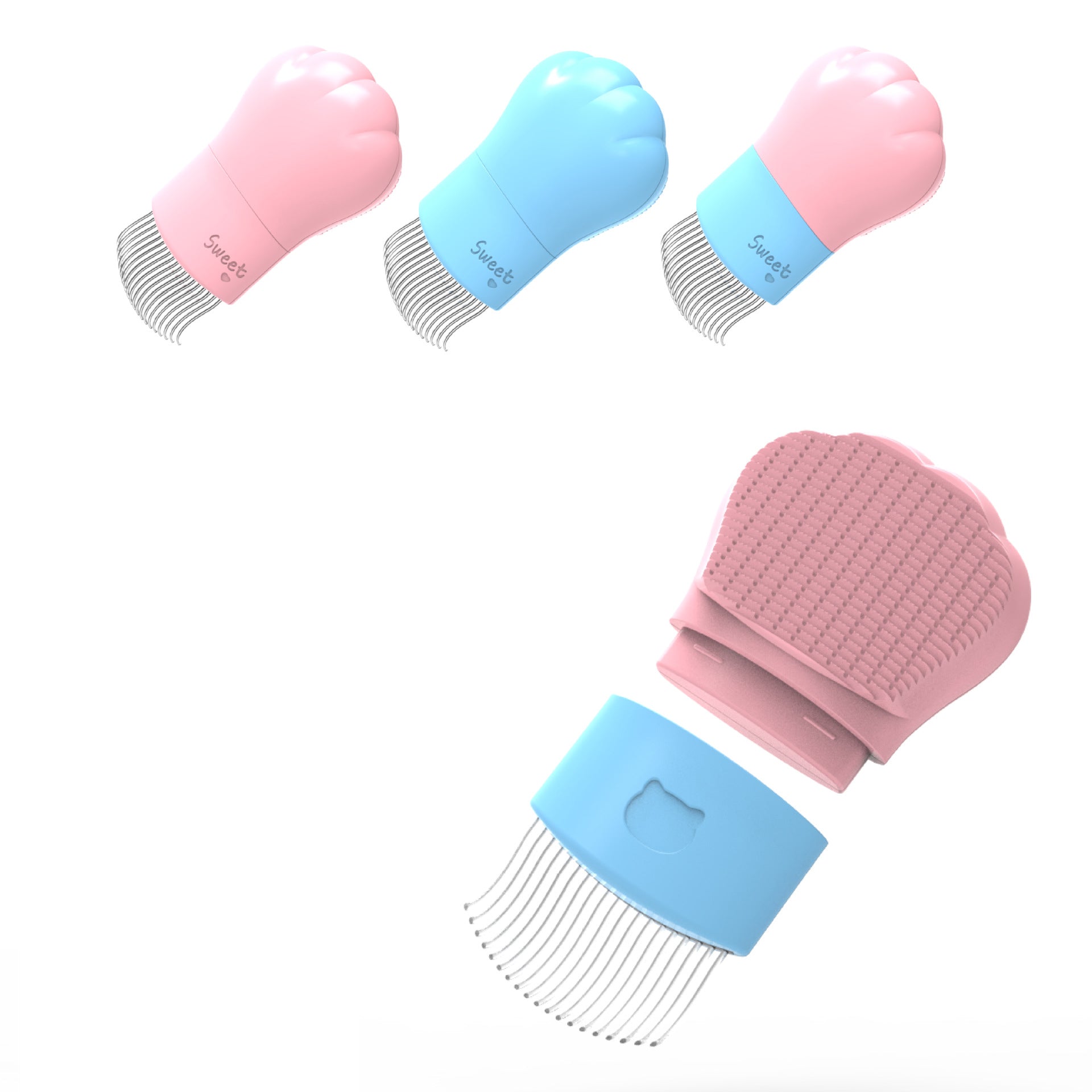 Pet Grooming Brush For Long And Short Hair Detangling Tool