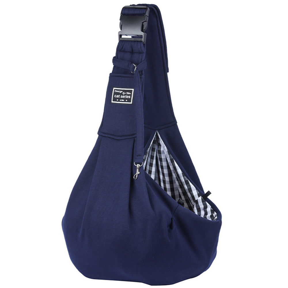 Cotton Pet Shoulder Carrier Crossbody Travel Tote Bag