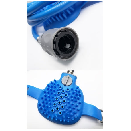Pet Bath Silicone Nozzle Handheld Massage Shower Gloves