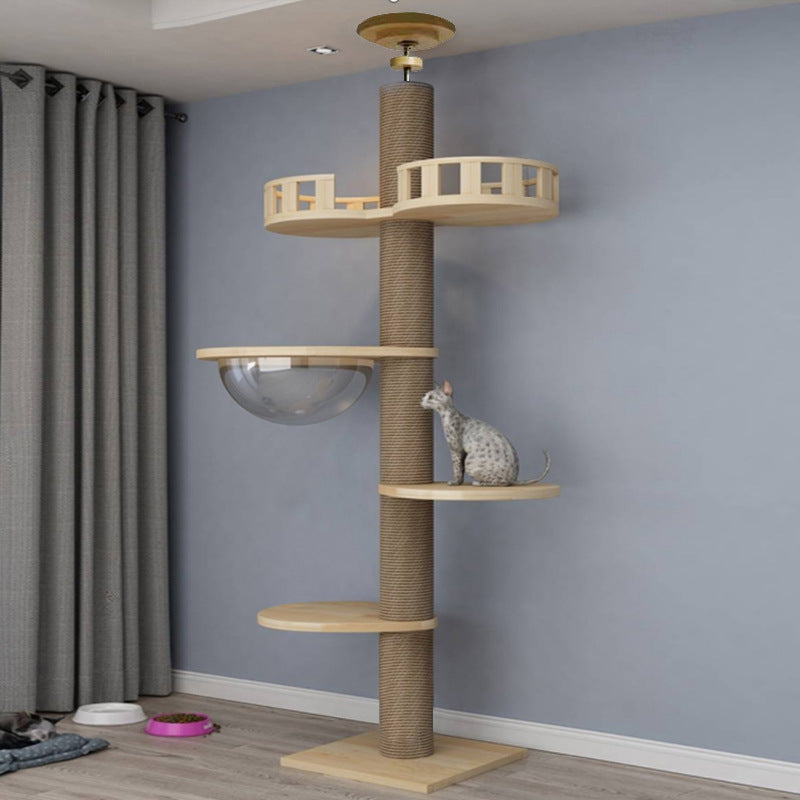 Climbing Column Interactive Pet Frame Toy