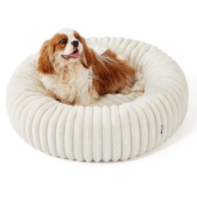High Grammage Plush Pet Bed Round Warm Cushion Mat