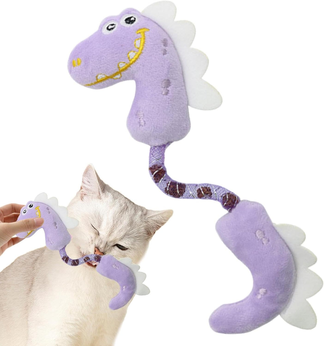 Catnip Rope Chew Interactive Pet Teeth Cleaning Toy