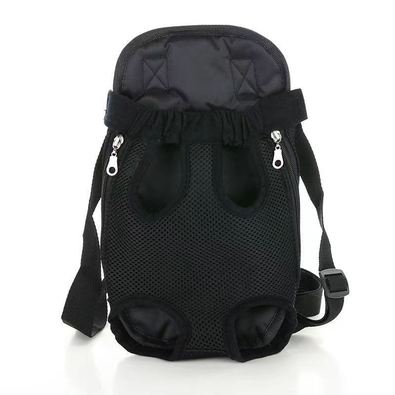 Breathable Pet Backpack Carrier Adjustable Travel Hiking Bag