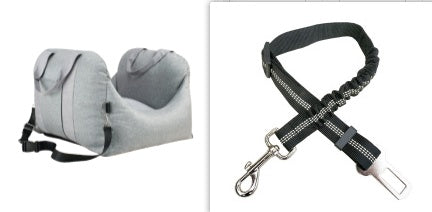 Waterproof Pet Car Seat Carrier Travel Safety Basket Bed