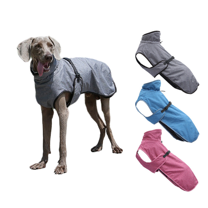 Winter Outdoor Pet Shell Ski Suit Jacket Protective Wear