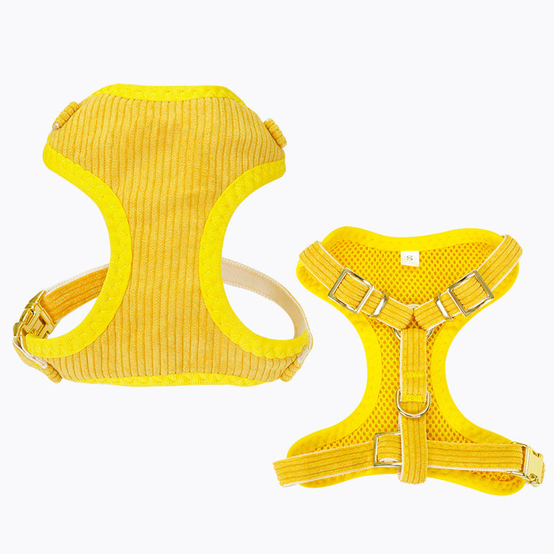 Outdoor Pet Harness And Leash Set For Walking Control
