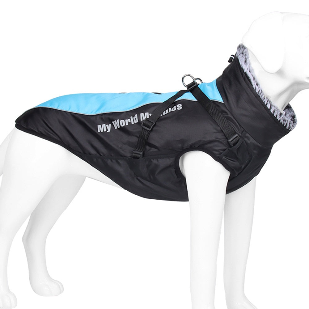 Warm Waterproof Reflective Pet Shell Jacket Outdoor Wear