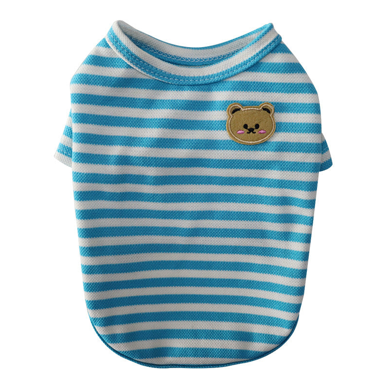 Breathable Summer Pet T-Shirt Lightweight Casual Wear