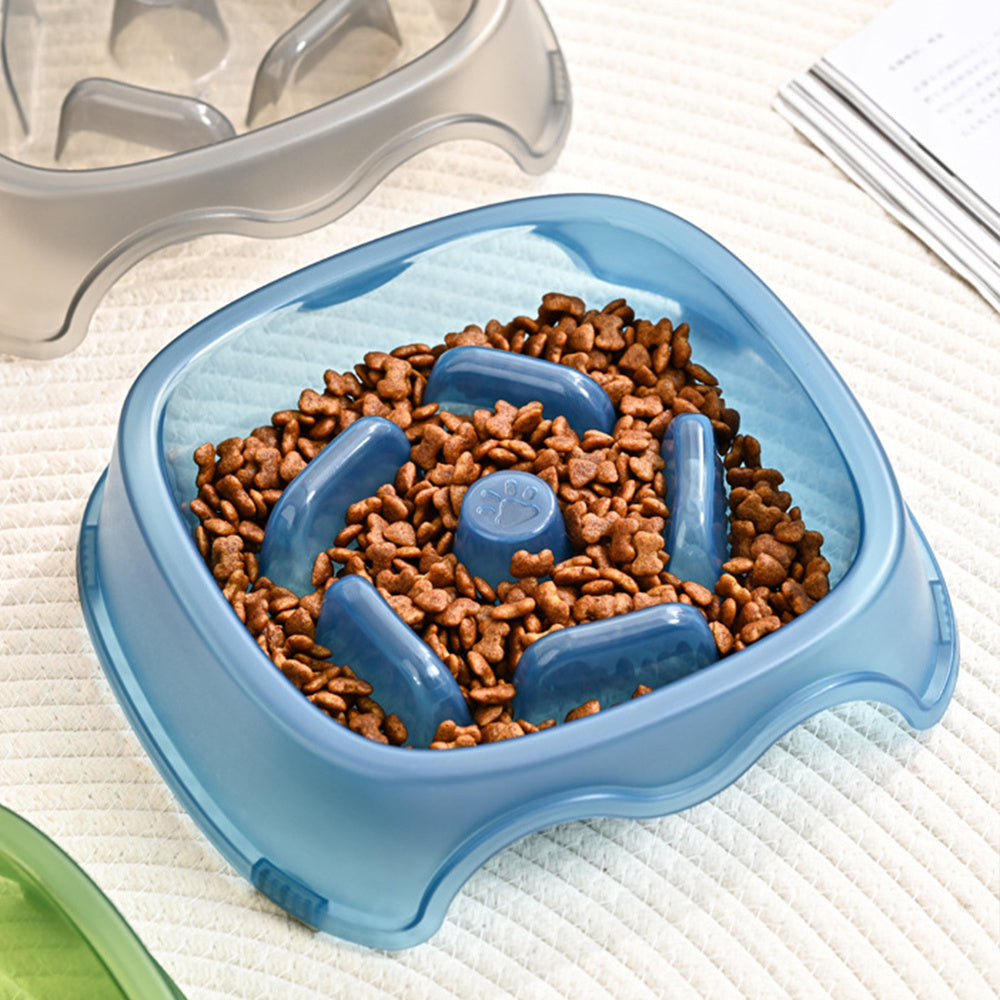 Pet Slow Feeding Bowl Anti Choking Water Feeder