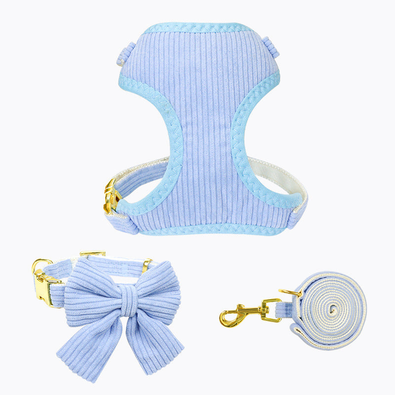 Outdoor Pet Harness And Leash Set For Walking Control