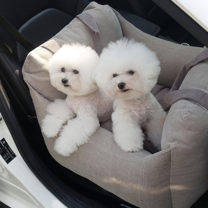 Waterproof Pet Car Seat Carrier Travel Safety Basket Bed