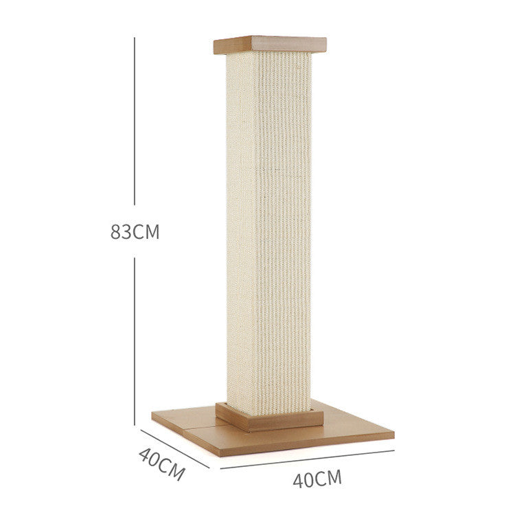 Sisal Roman Column Shape Pet Scratching Board Toy