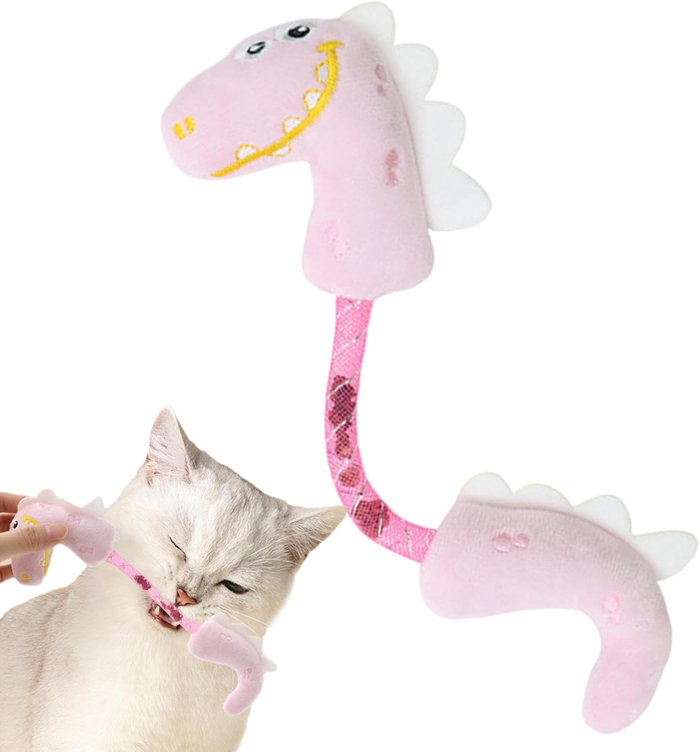 Catnip Rope Chew Interactive Pet Teeth Cleaning Toy