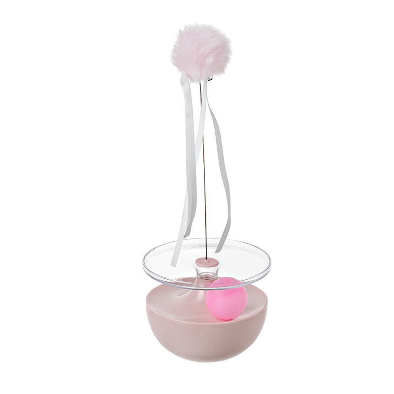 Self Upright Funny Stick Tumbler Interactive Pet Toy