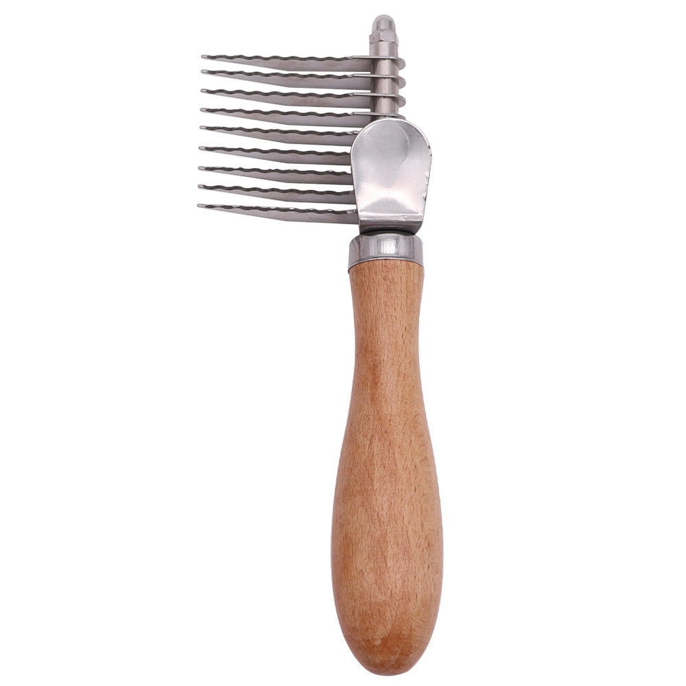 Pet Grooming Brush Detangling Knot And Fur Removal Tool