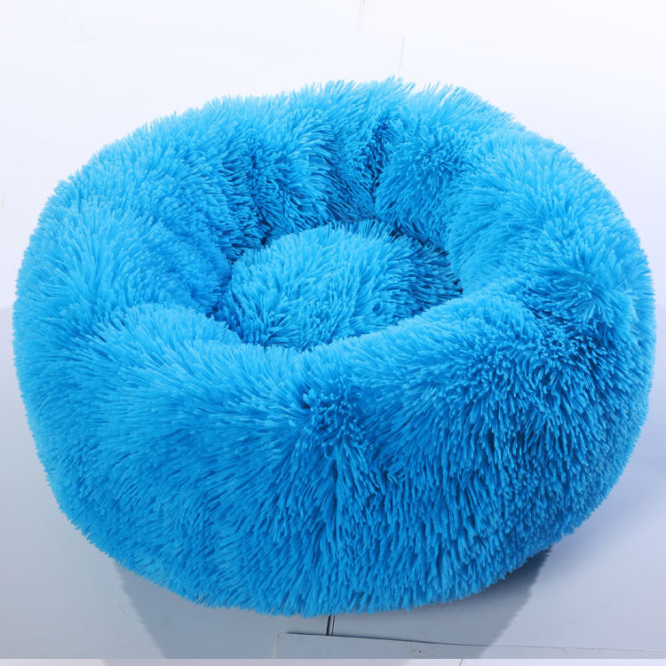 Soft Thick Plush Round Pet Bed Sleep Mat