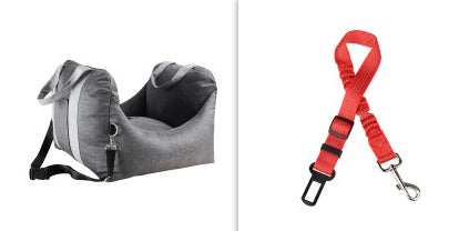 Waterproof Pet Car Seat Carrier Travel Safety Basket Bed