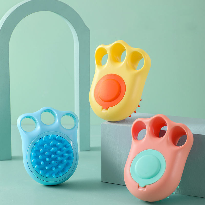 Pet Claw Bath Massage Brush Comb Cleaning Tool