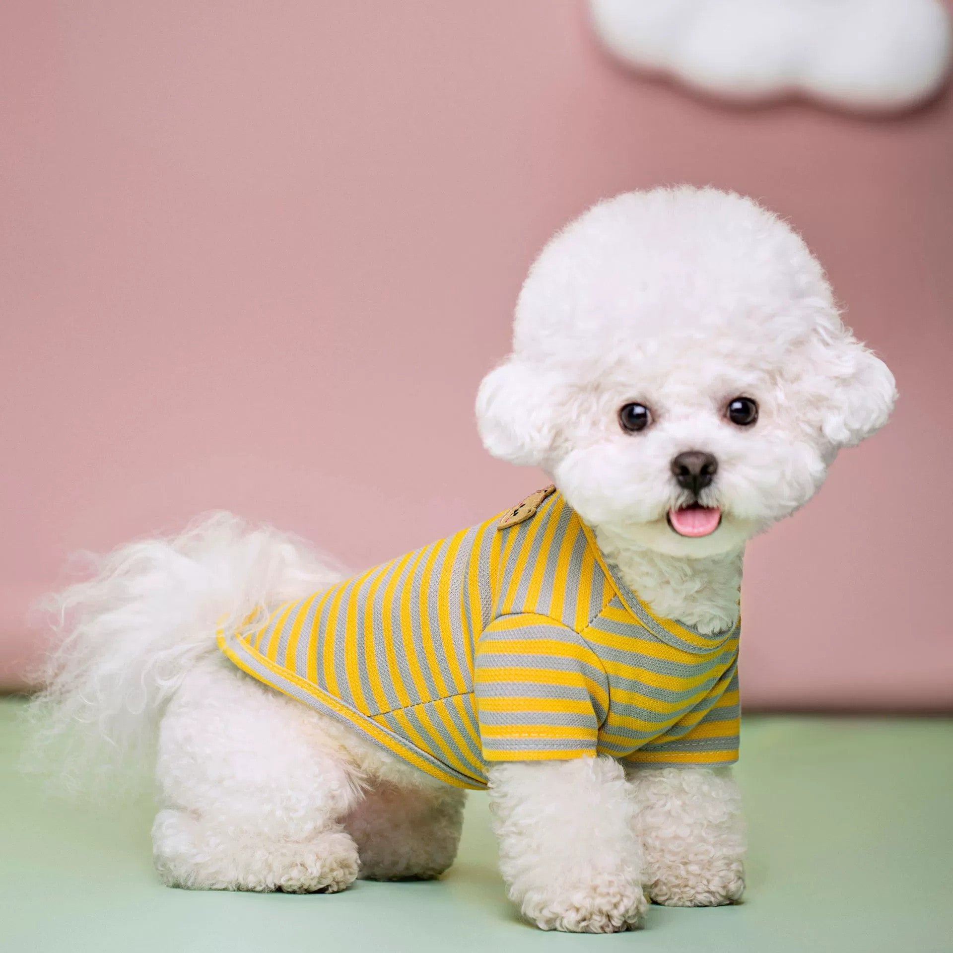 Breathable Summer Pet T-Shirt Lightweight Casual Wear