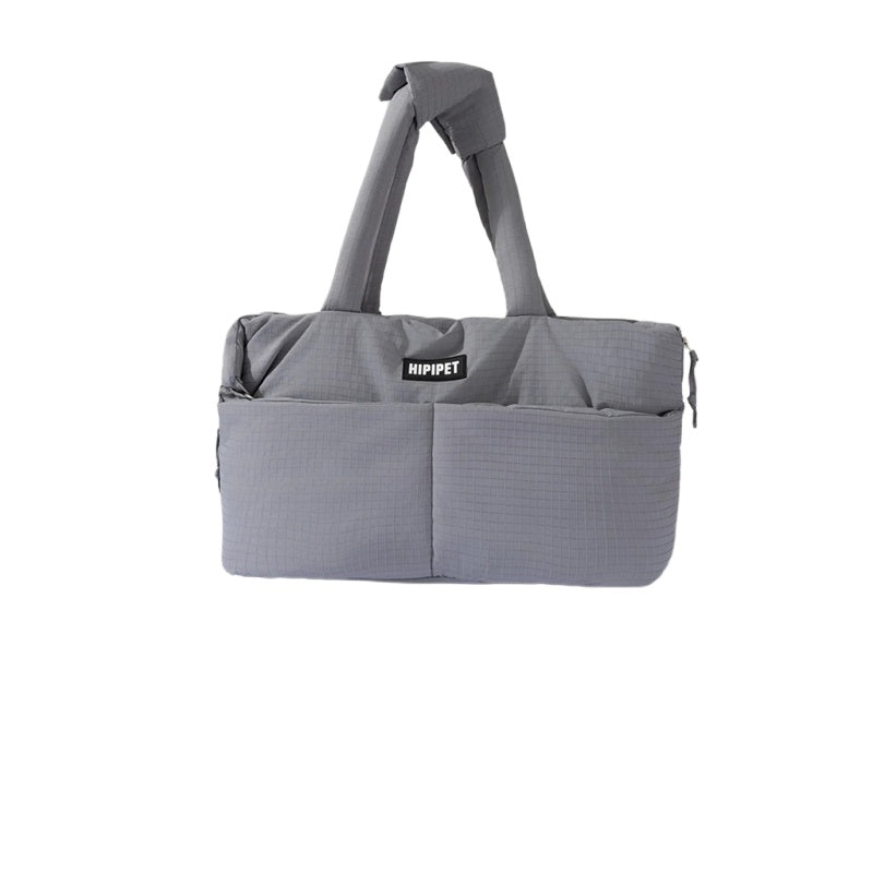 Portable Pet Car Seat Carrier With Safety Leash Travel Bag